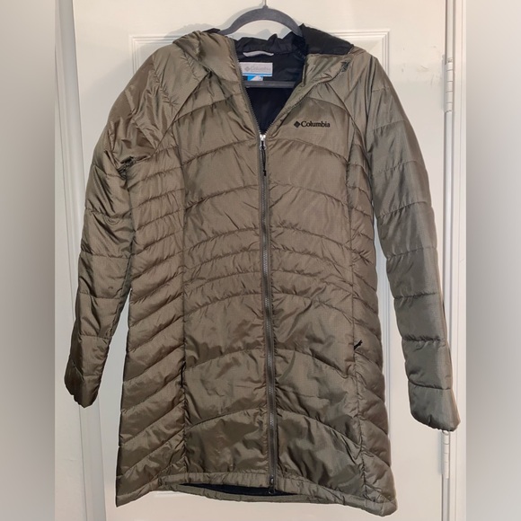 Columbia Olive Jacket - Picture 1 of 3